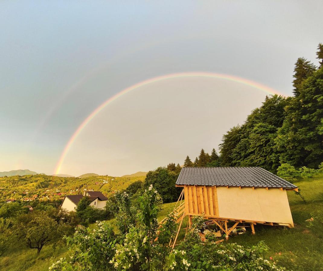 Rainbow Chalet Bran  Ngoại thất bức ảnh